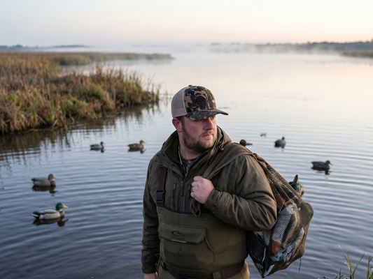 RuckList Duck Camo Snapback — PG Hat Co., OSFM