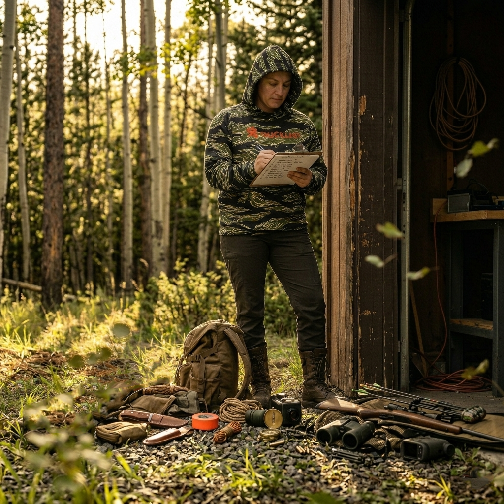 RuckList Tiger Camo Hoodie — ITC Form-Fit Fleece