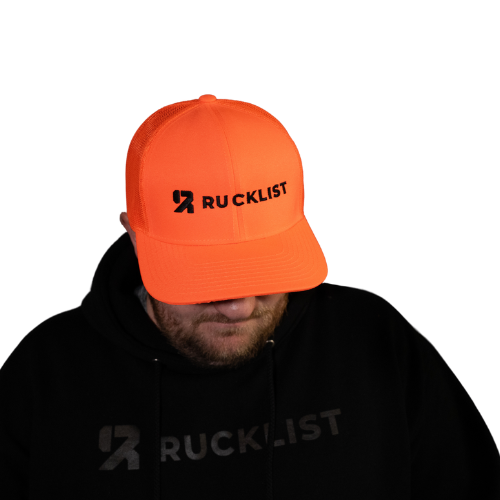 Pacific Headwear 104C Pro Model Hat Orange